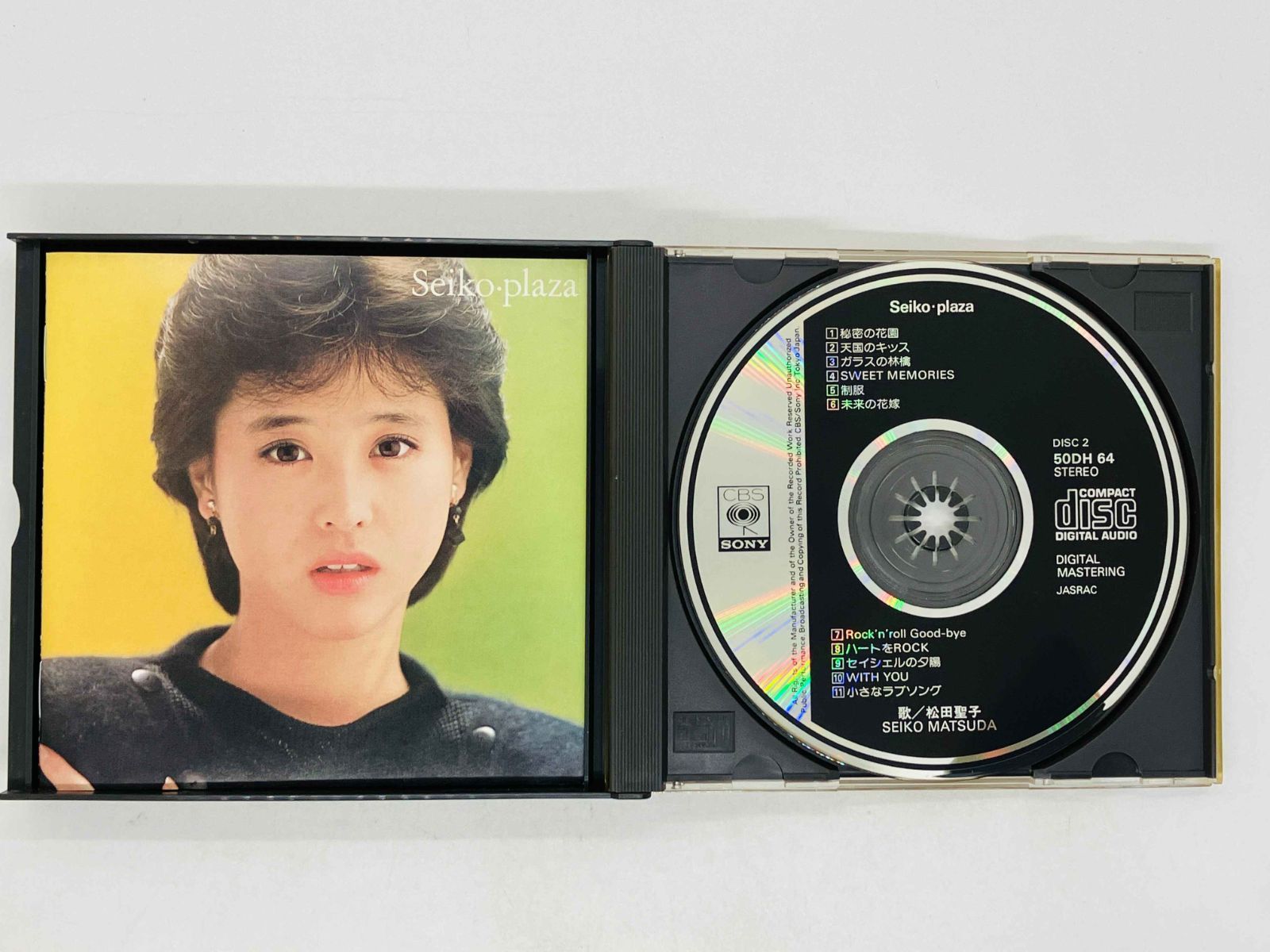 CD】松田聖子 Seiko・plaza セイコ・プラザ 50DH 63-4 初期盤 CD2枚組 金