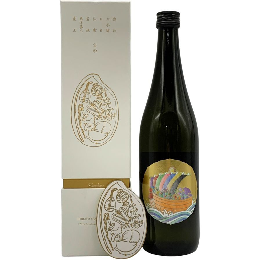 白糸酒造 七福神 宝船 170周年記念酒 720ml - メルカリ