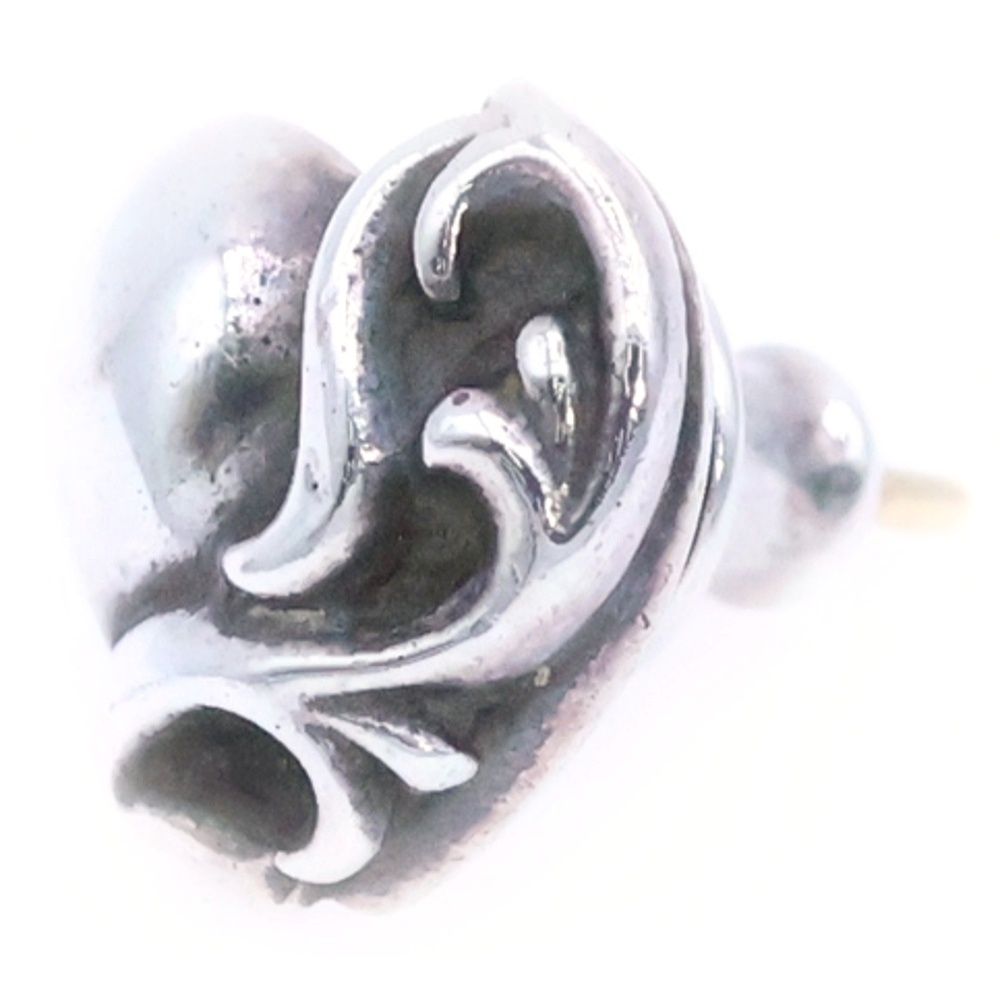 CHROME HEARTS (クロムハーツ) STUD HEART ハート スタッドピアス