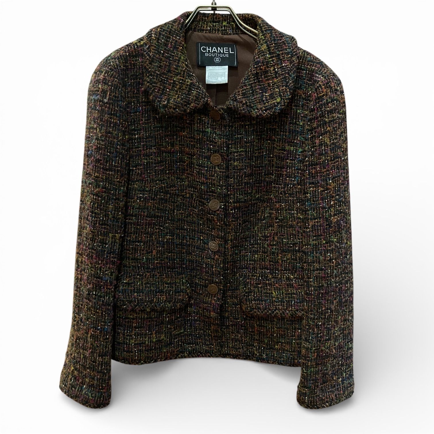 1998年 秋冬コレクション】CHANEL シャネル 98A ヴィンテージ ツイード