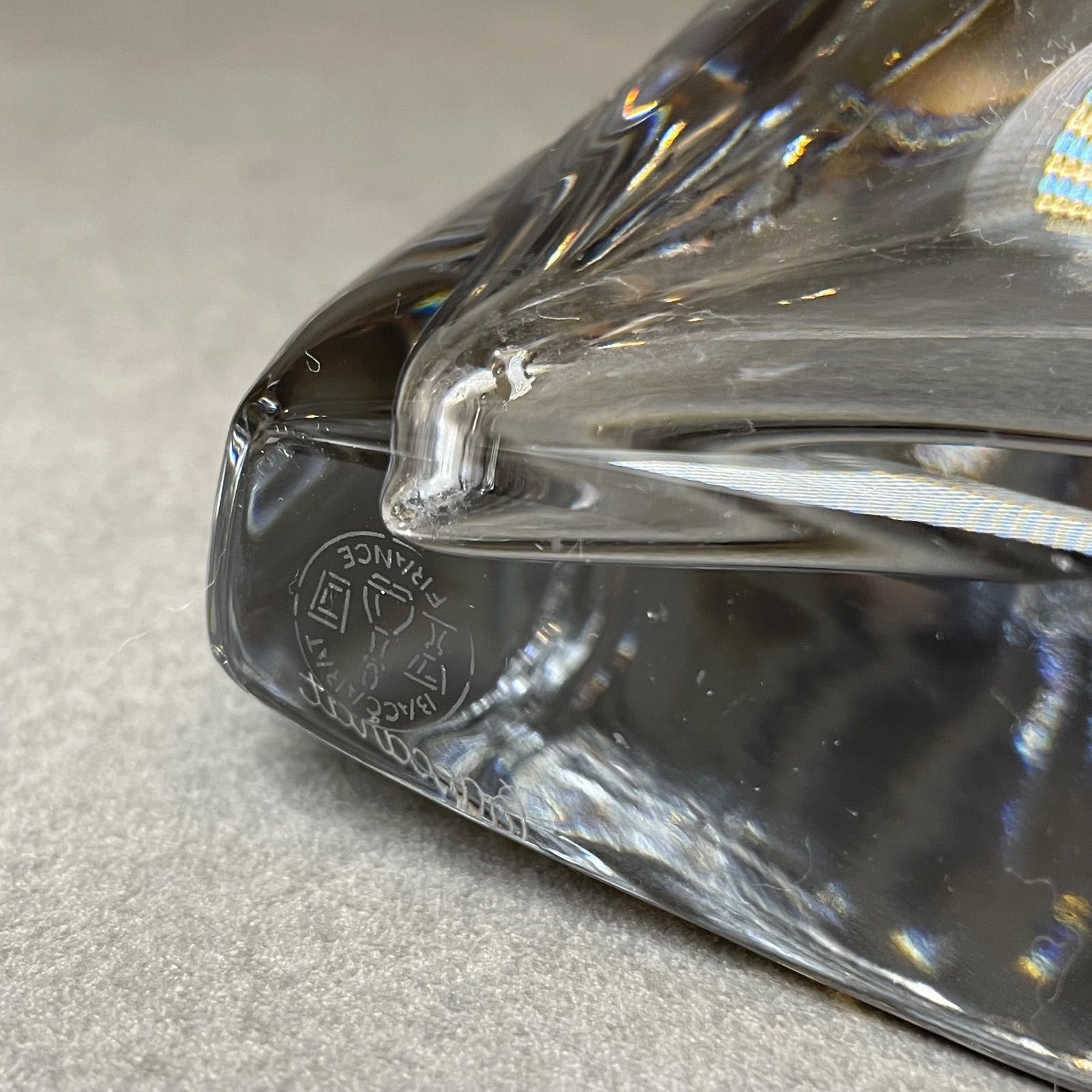 美品 バカラ 花瓶 フラワーベース 重厚 マサイ - メルカリ