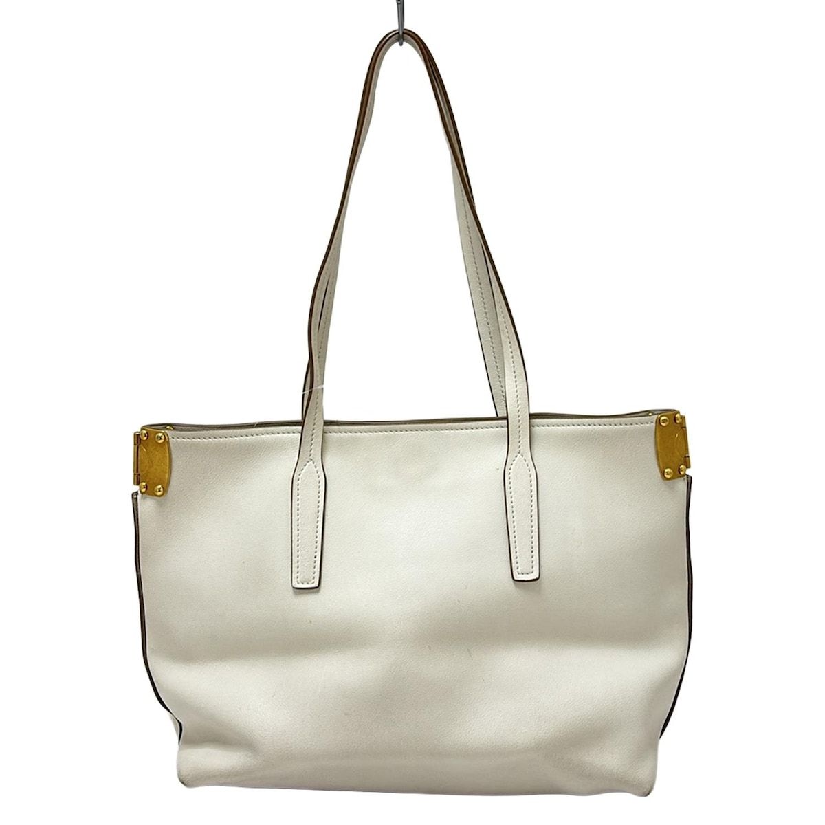 miumiu(ミュウミュウ) トートバッグ - 白 レザー - メルカリ