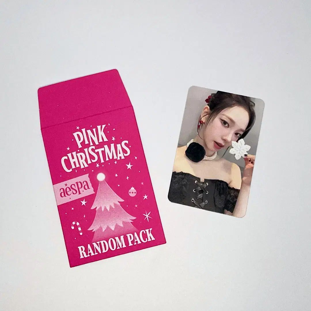 aespa カリナ 2023 PINK CHRISTMAS トレカ - メルカリ