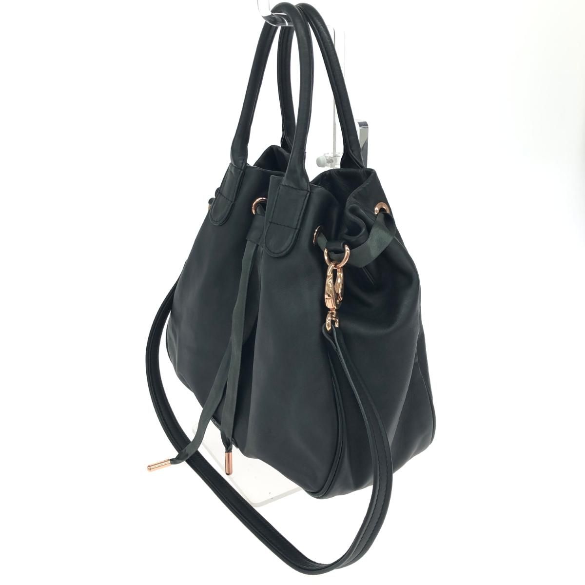 repetto レペット アラベスクトートバッグ レザー ブラック レディース