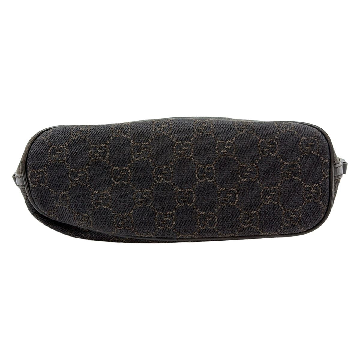 GUCCI(グッチ) ハンドバッグ GG柄 07198 ダークブラウン ミニバッグ  