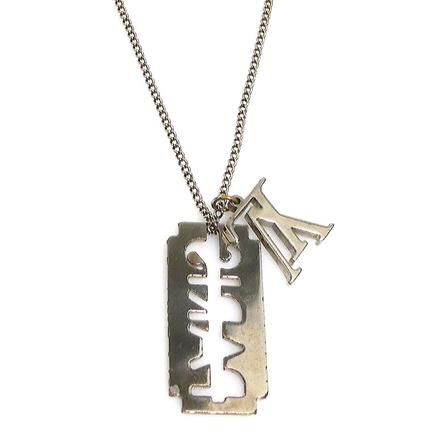 ルイヴィトン LVコリエ チャーム フォー ジェントルメンネックレス LOUIS VUITTON コリエチャーム フォージェントルメン LVロゴ ルイ