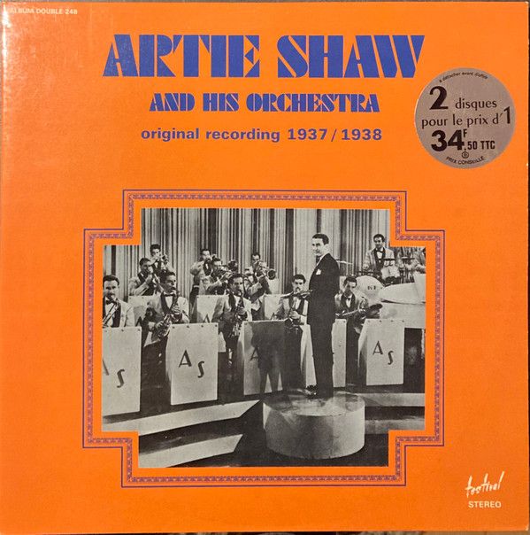 LP Artie Shaw & His Orchestra Original Recording 1937 / 1938