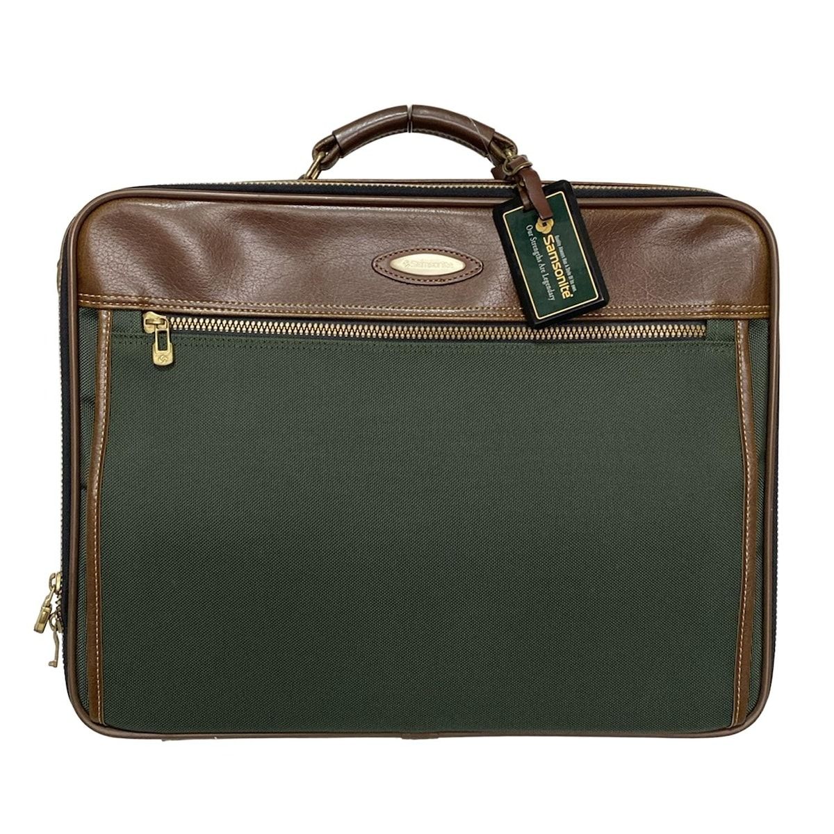 Samsonite(サムソナイト) ビジネスバッグ - ダークグリーン×ダーク