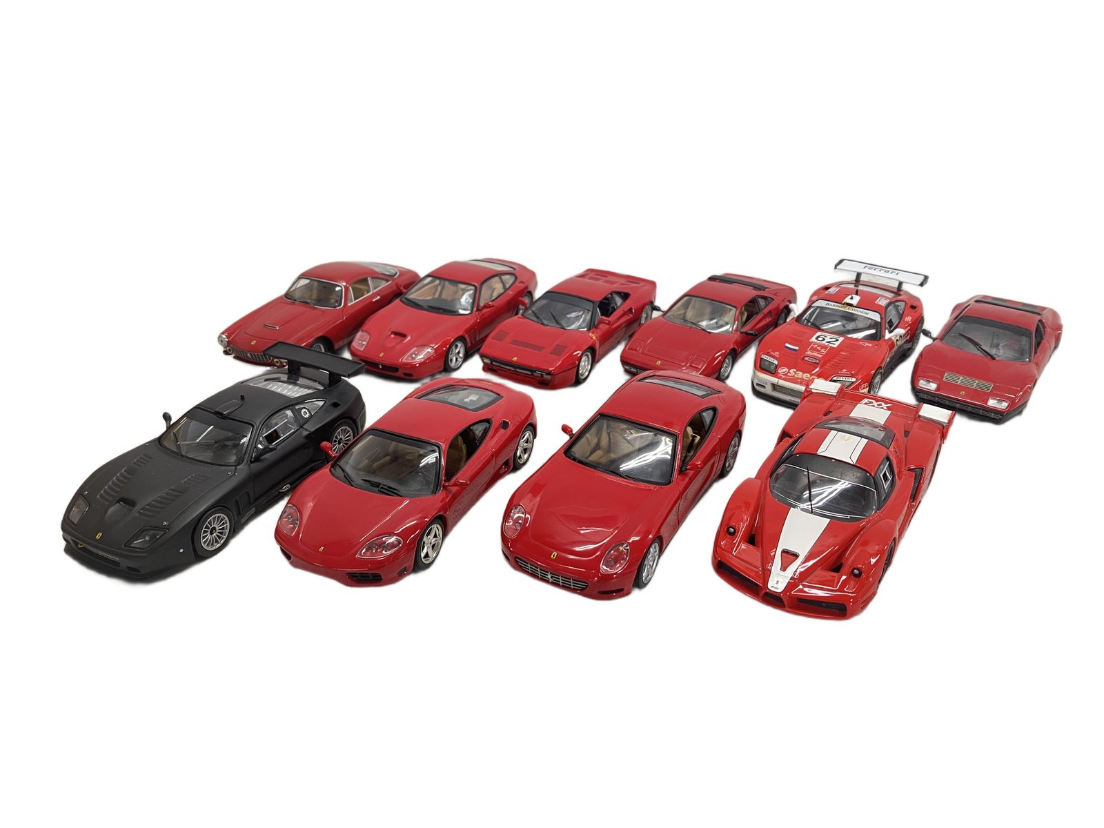 未開封フェラーリミニカーセット 10台 1/43 ixo 1/43 ミニカー フェラーリ 10台 おまとめ セット 箱なし 台座なし