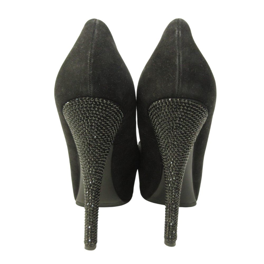 ルイヴィトン LOUIS VUITTON パンプス シューズ ハイヒール LVロゴ