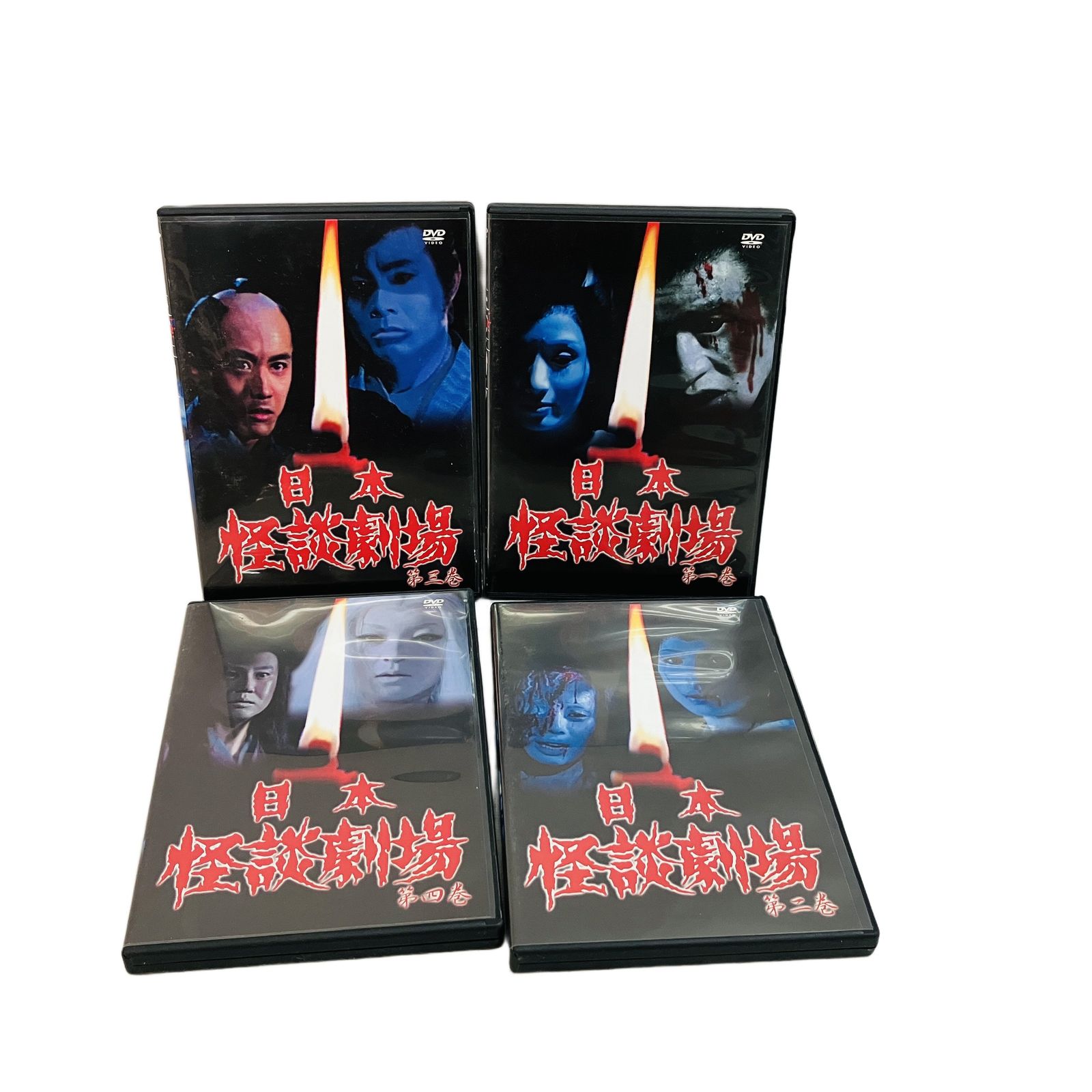 日本怪談劇場 DVD-BOX 4枚組 時代劇 1970年 中古 良好 C10864076