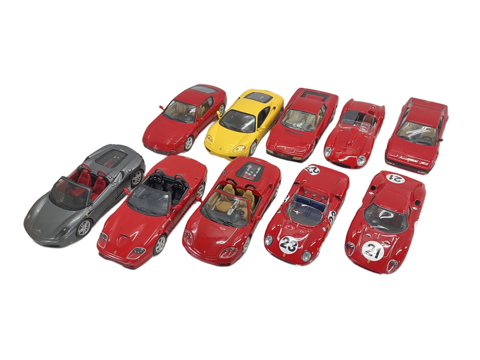 ixo 1/43 ミニカー フェラーリ 10台 おまとめ セット 箱なし 台座なし