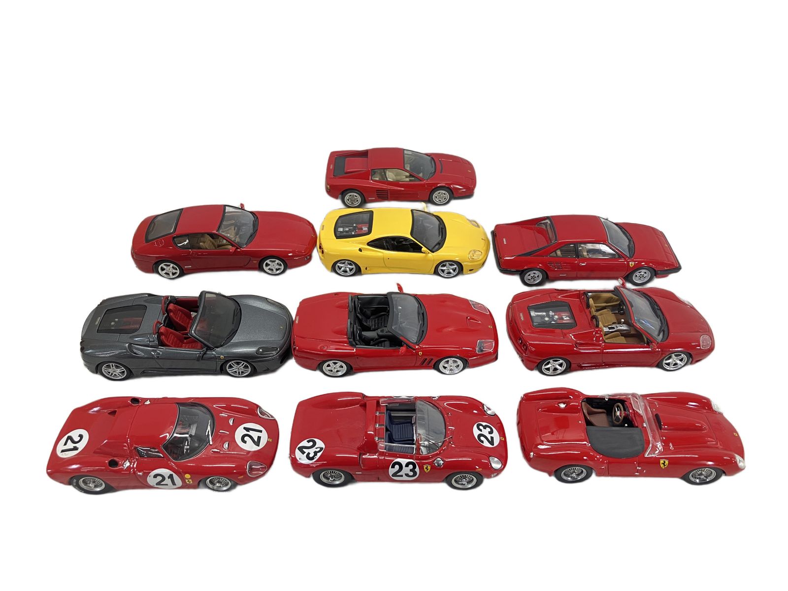 ixo 1/43 ミニカー フェラーリ 10台 おまとめ セット 箱なし 台座なし