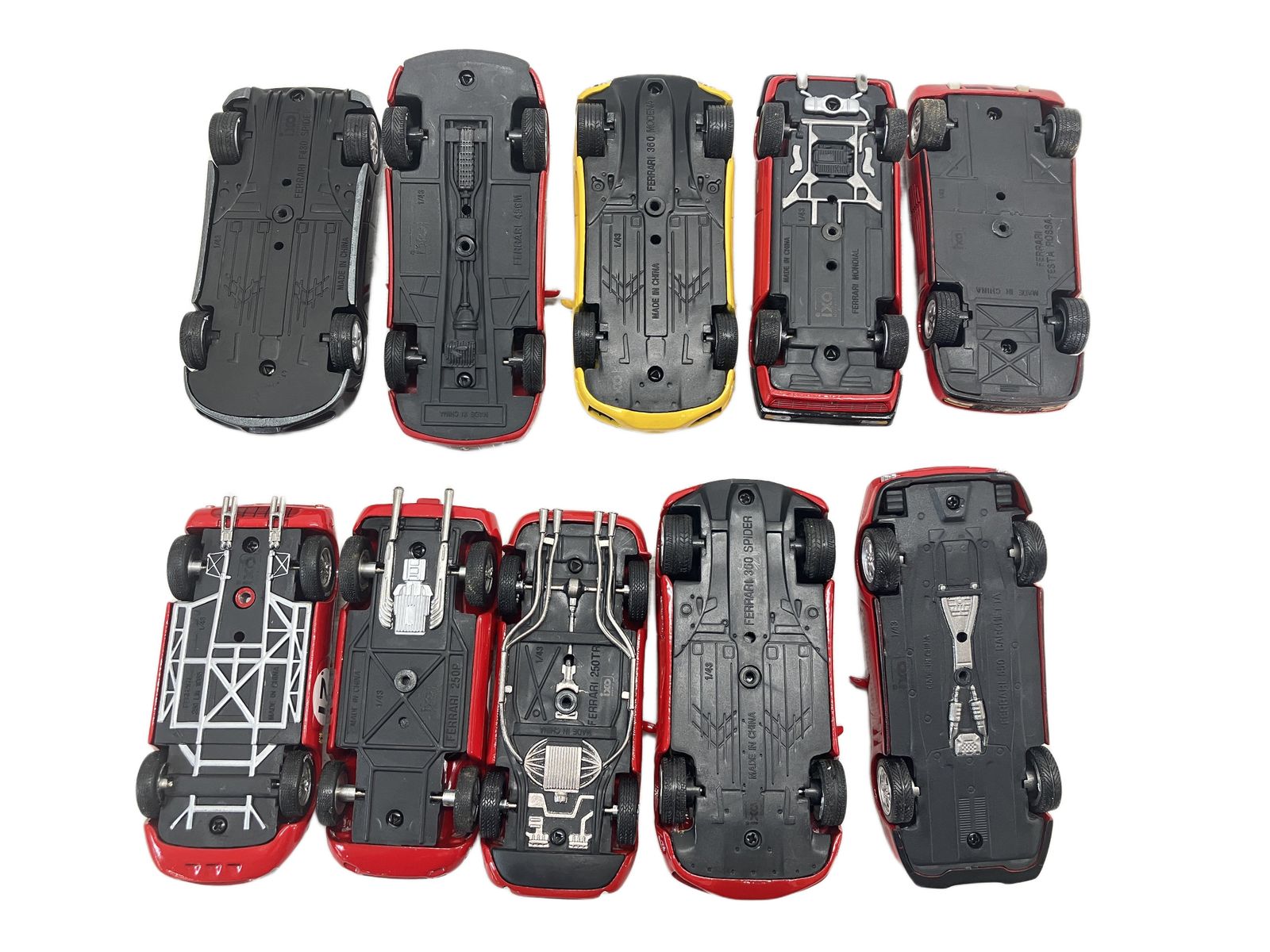 ixo 1/43 ミニカー フェラーリ 10台 おまとめ セット 箱なし 台座なし