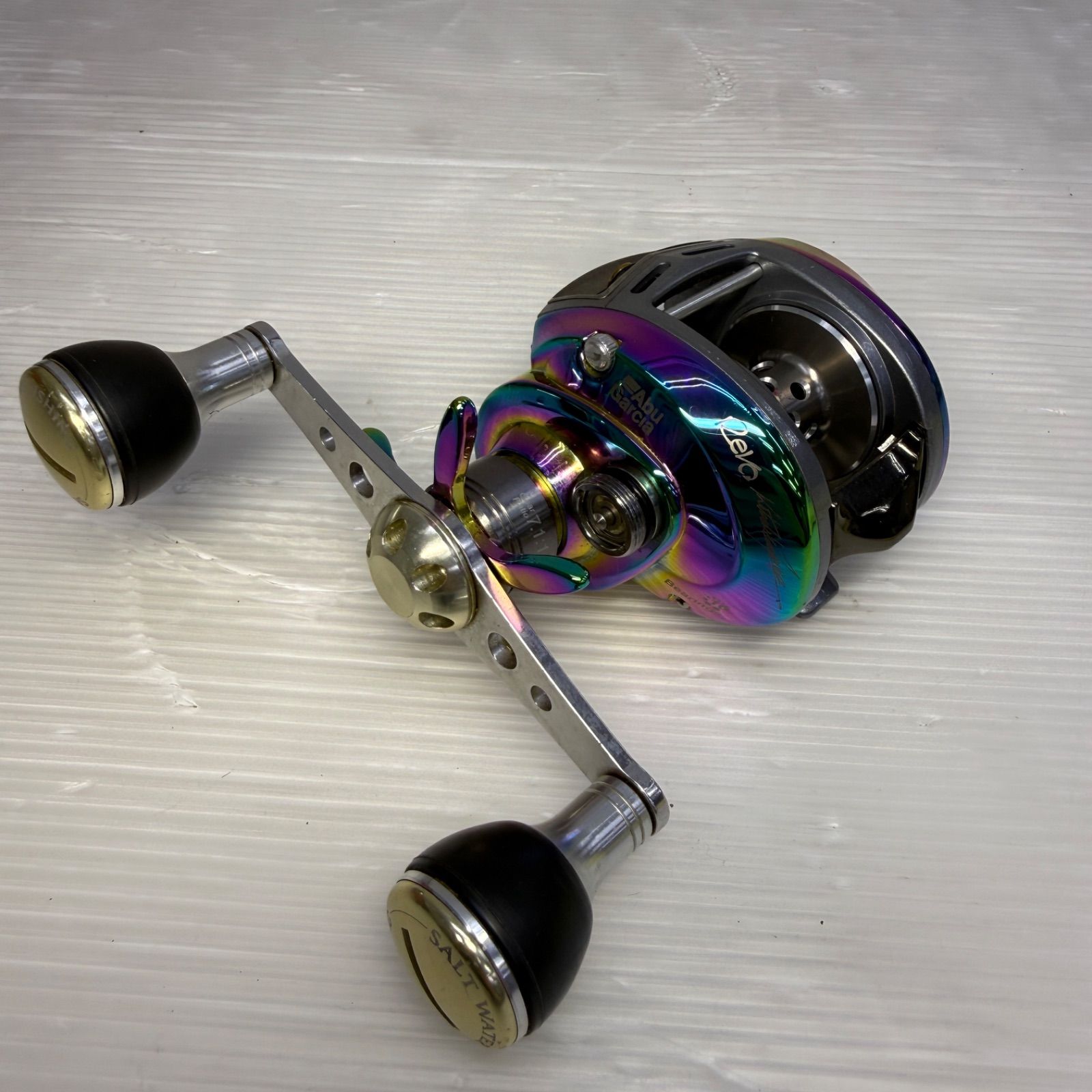 アブガルシア レボ オーロラ アンバサダー 左巻き Abu Garcia ベイトリール 釣り 一部