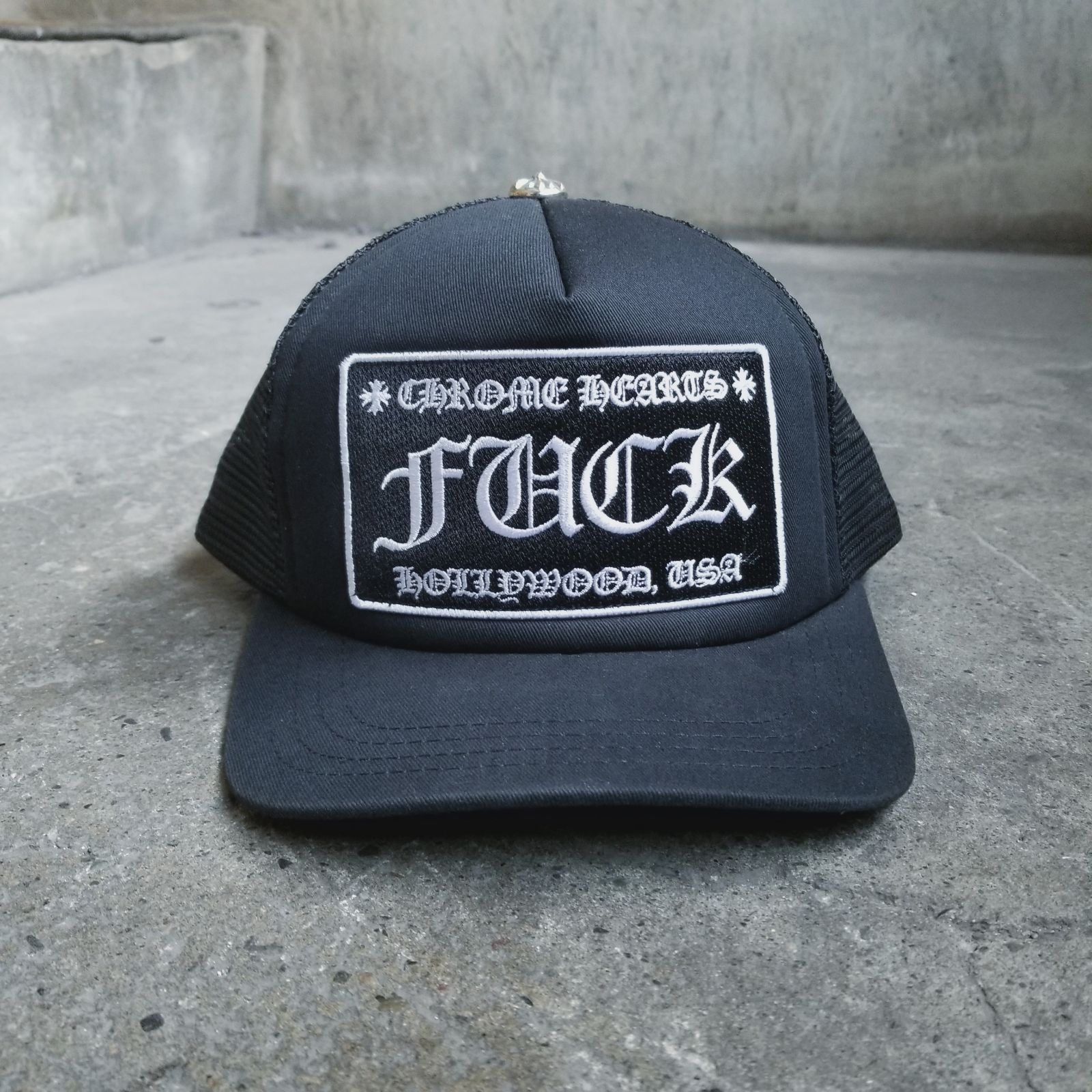 CHROME HEARTS メッシュキャップ FUCK