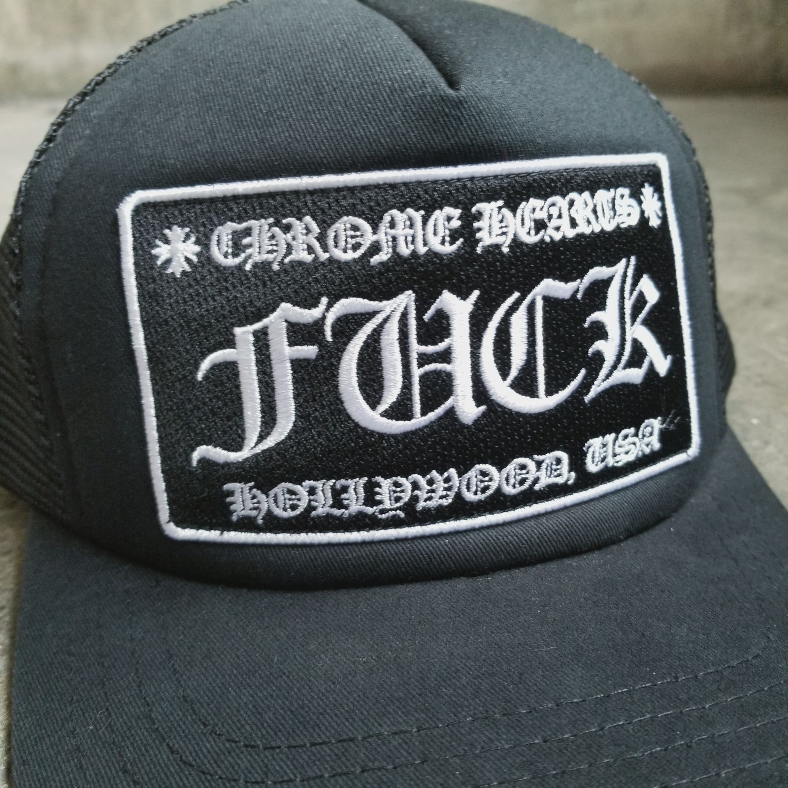 CHROME HEARTS TRUCKER CAP 