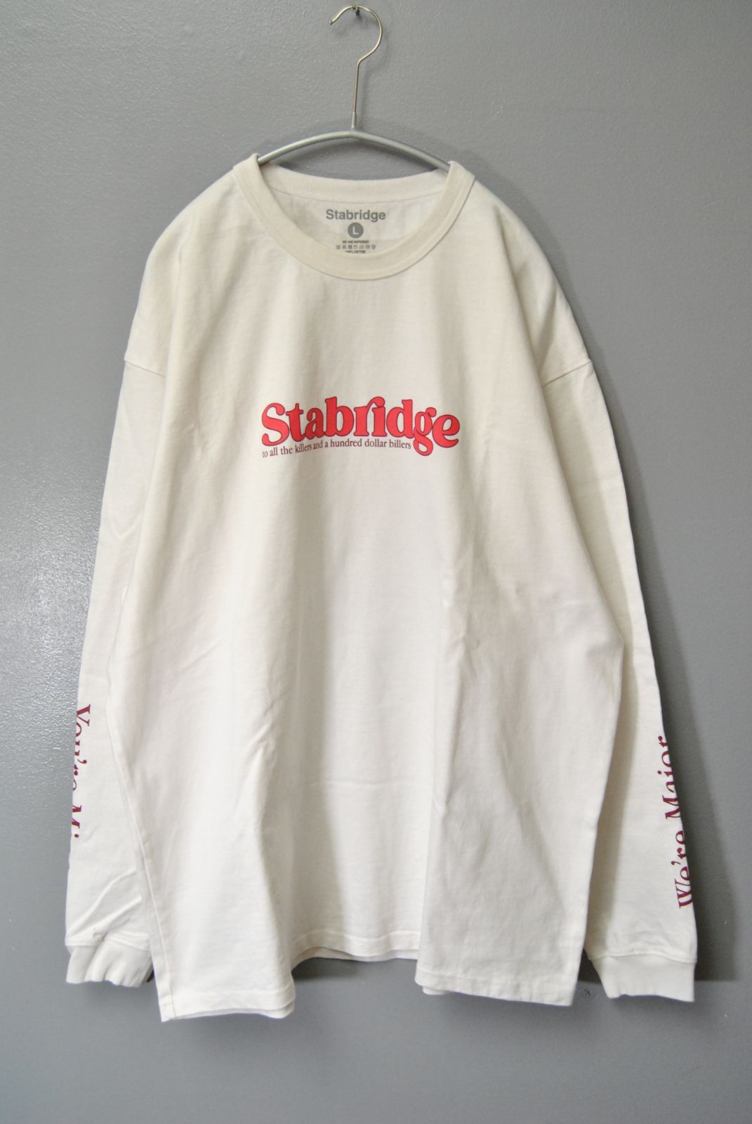 STABRIDGE OFFICIAL MURDERERS L/S TEE the Apartment スタブリッジ