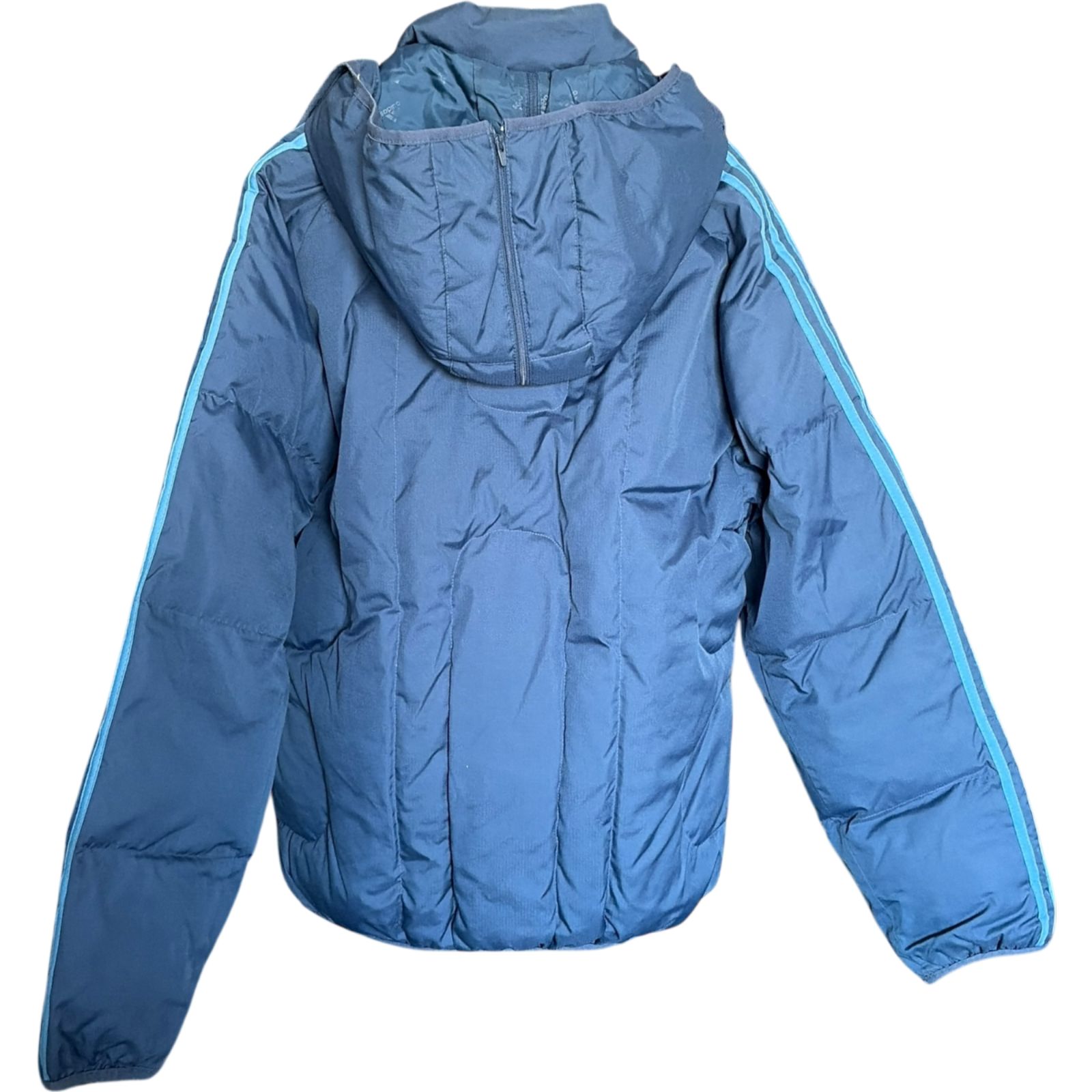 adidas アディダス Mサイズ ダウンコート メンズ ブルー 青系