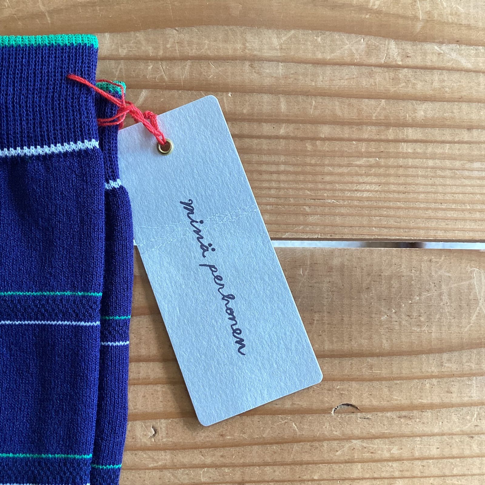 ミナペルホネン mina perhonen ソックス 未使用 kapseli - メルカリ