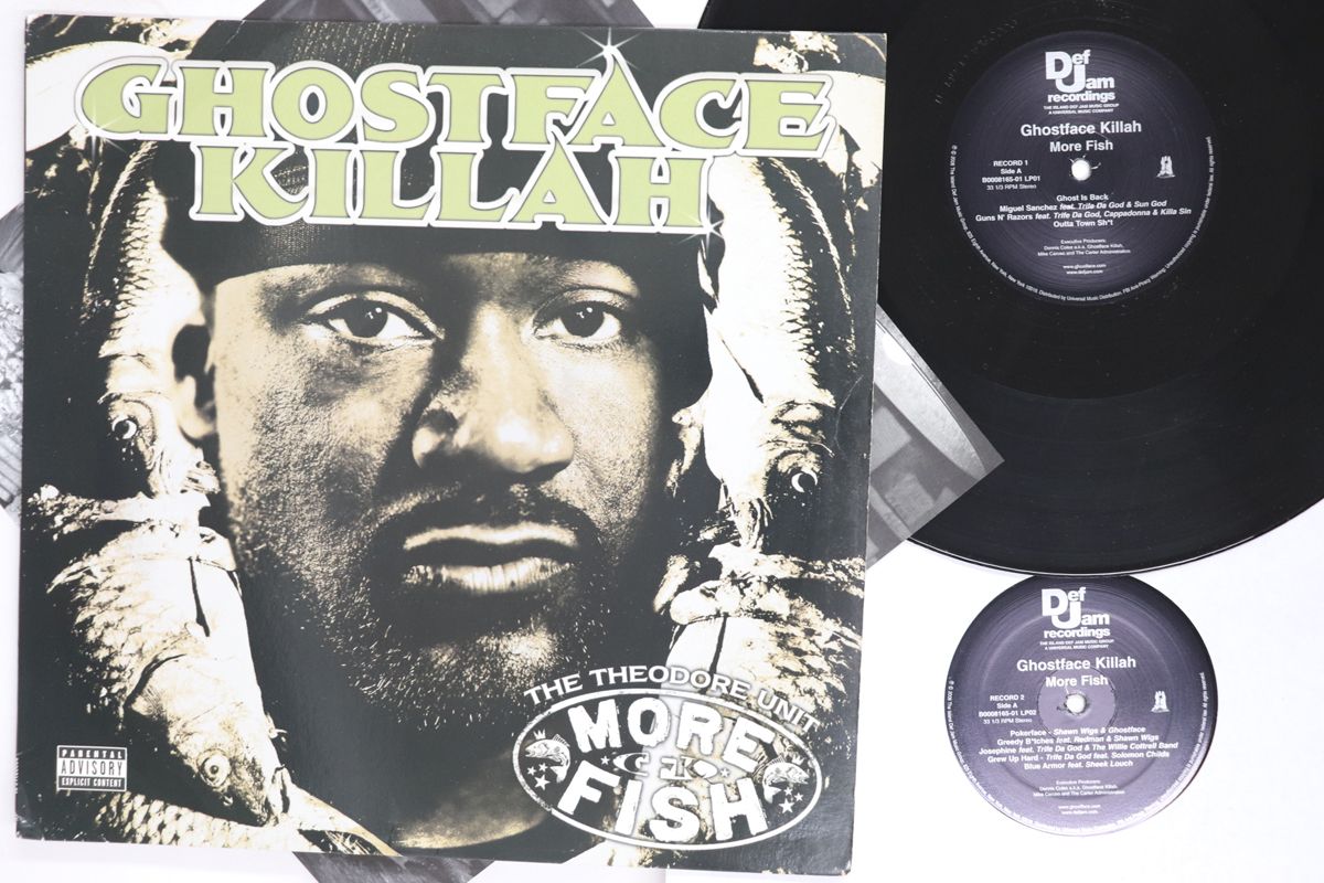 2discs LP Ghostface Killah More Fish B000816501 DEF JAM /00520