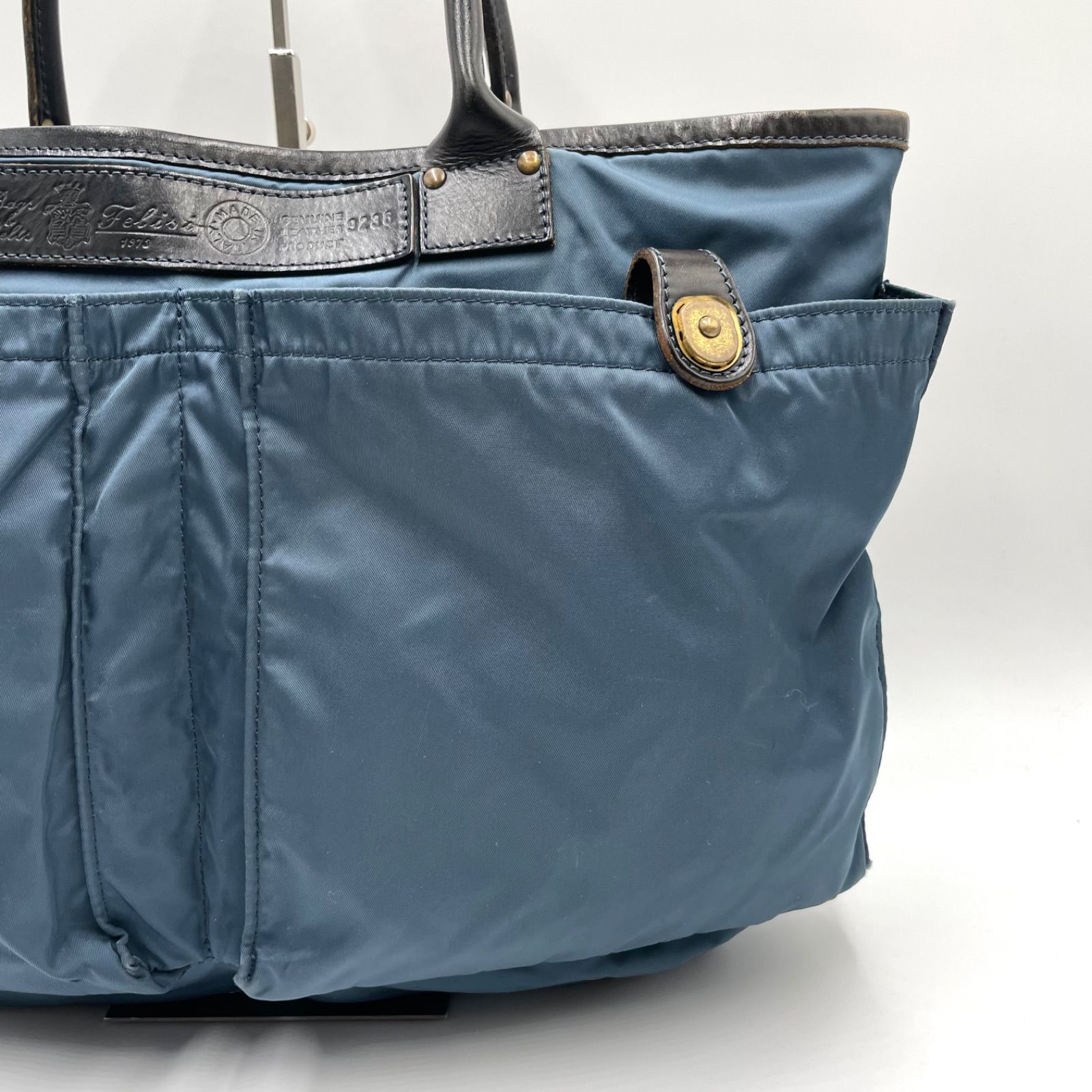 Felisi フェリージ 9236 ヘルメットバッグ トートバッグ ブルー