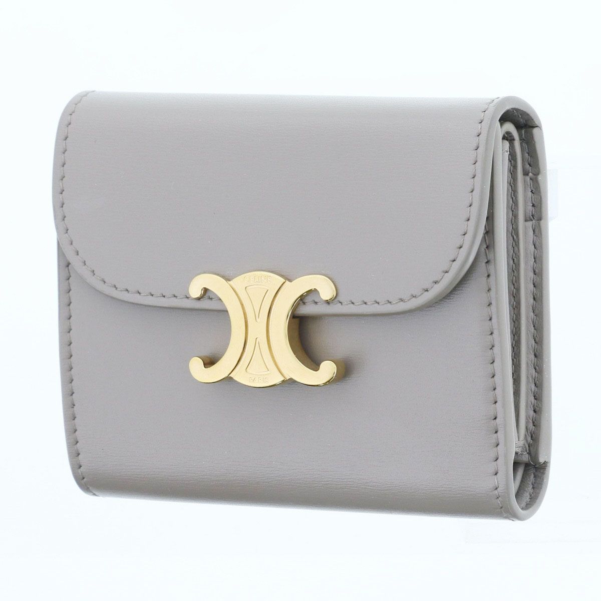 CELINE セリーヌ トリオンフ スモール フラップウォレット 三つ折り