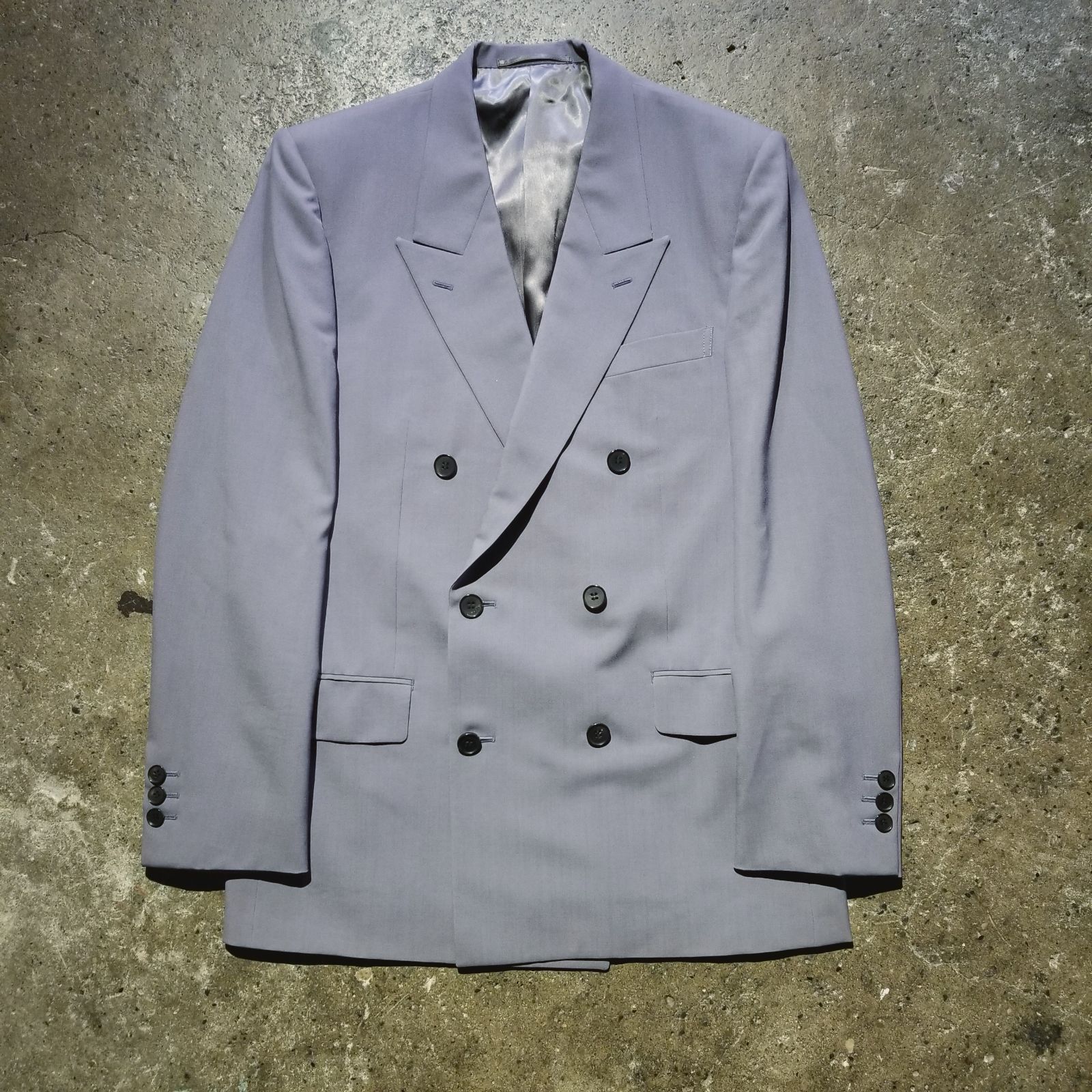 LITTLE BIG 20ss Purple 6B Double Breasted Jacket / Slim Flare