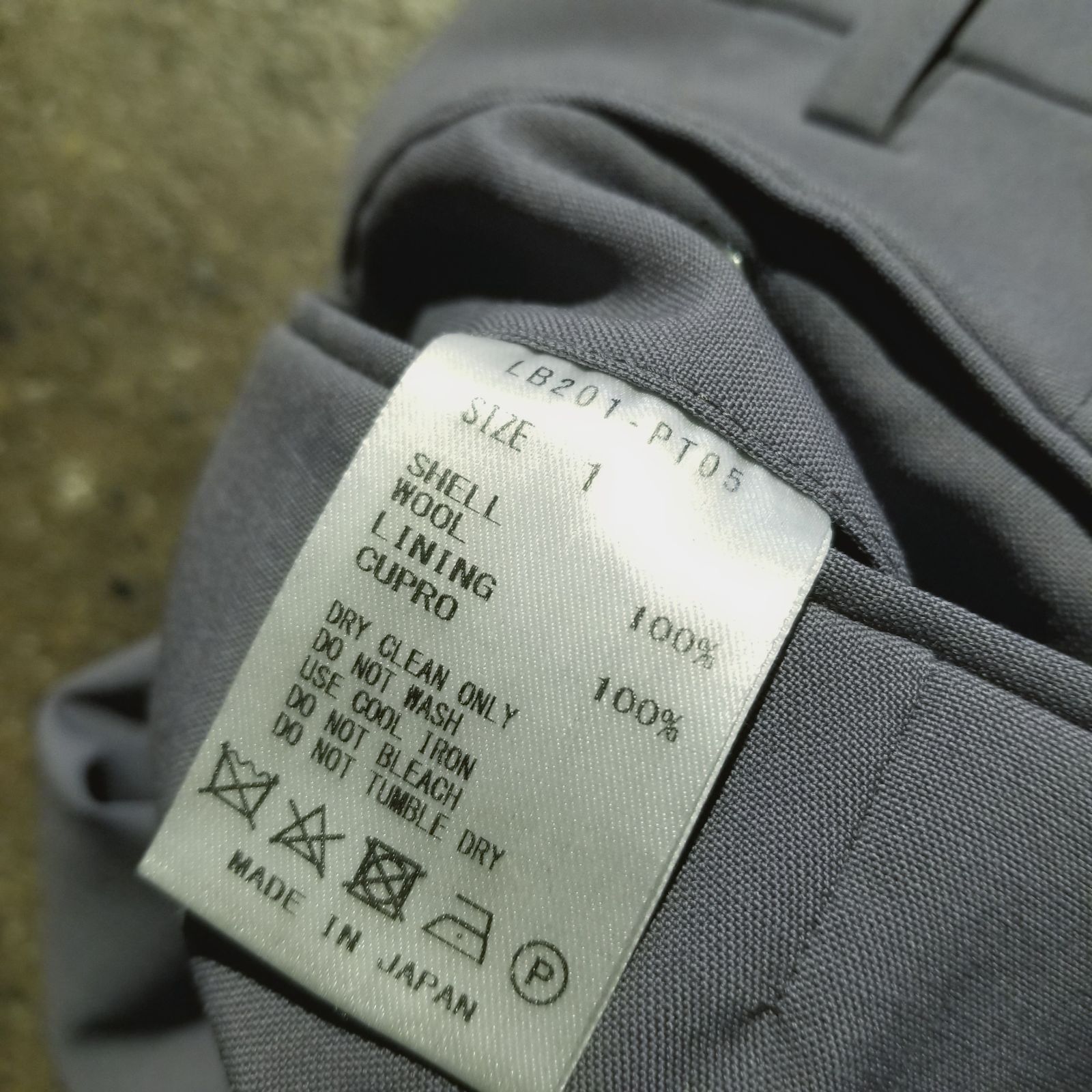 LITTLE BIG 20ss Purple 6B Double Breasted Jacket / Slim Flare