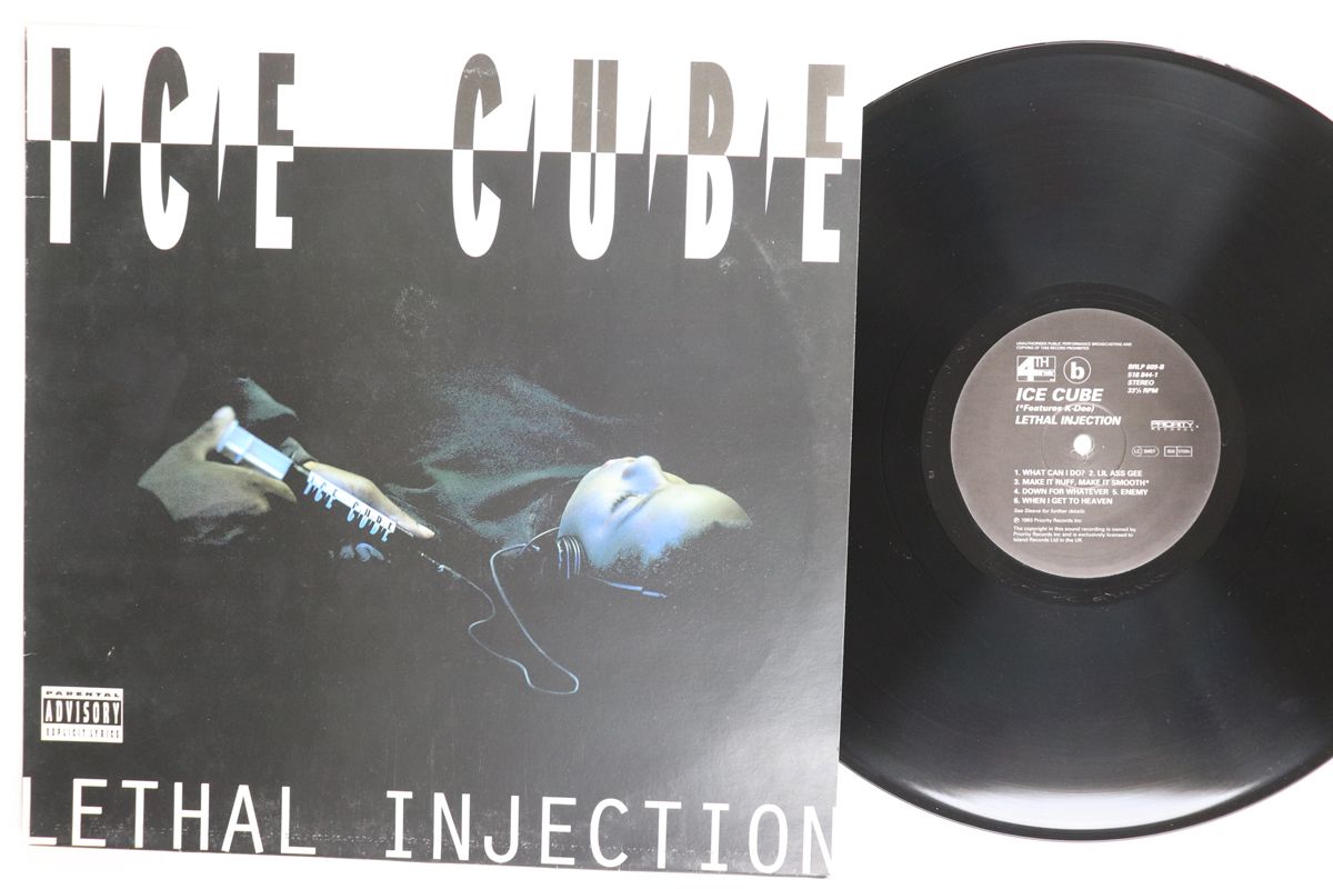 米LP Ice Cube Lethal Injection B002304601 Priority Records 未開封