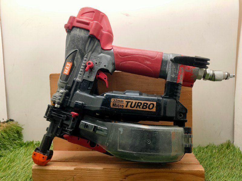 マックス MAX 高圧接続ターボドライバ HV-R 32 G 1 エア漏れも異音もなし