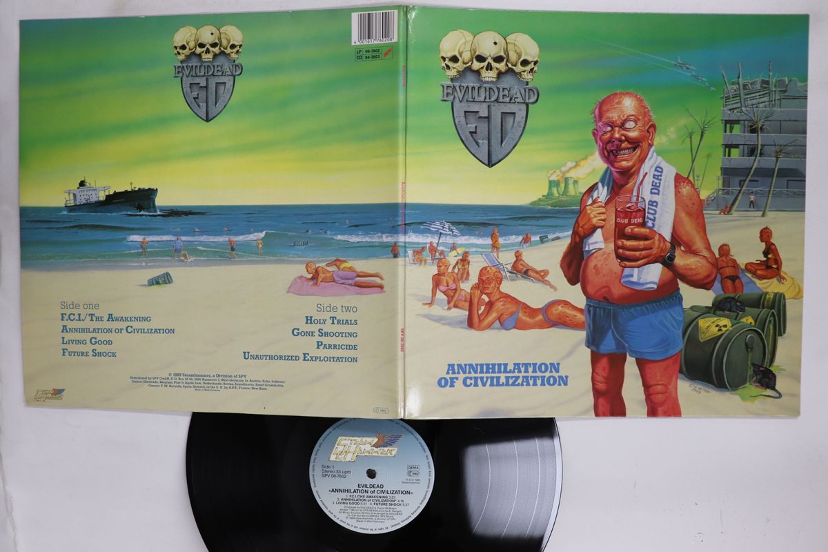 LP Evildead Annihilation Of Civilization |00400