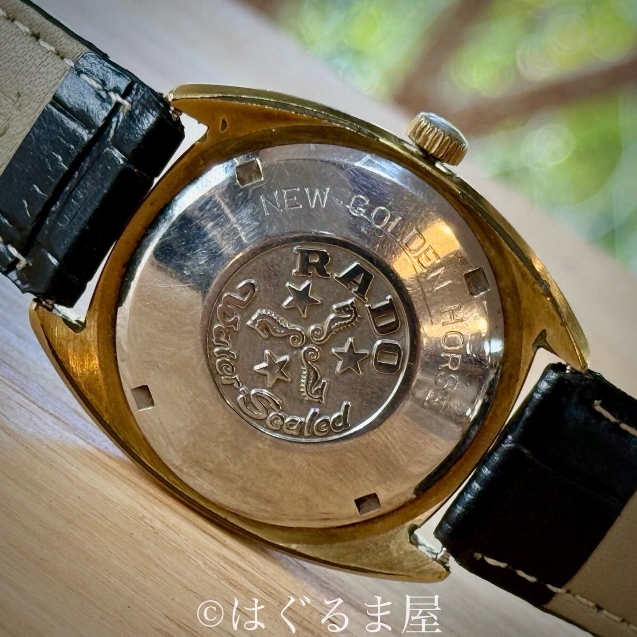  ’69 ’72年代製造 ラドー ゴールデンホース 自動巻 メンズウォッチOH済 男性向け 自動巻き時計 腕時計(アナログ)