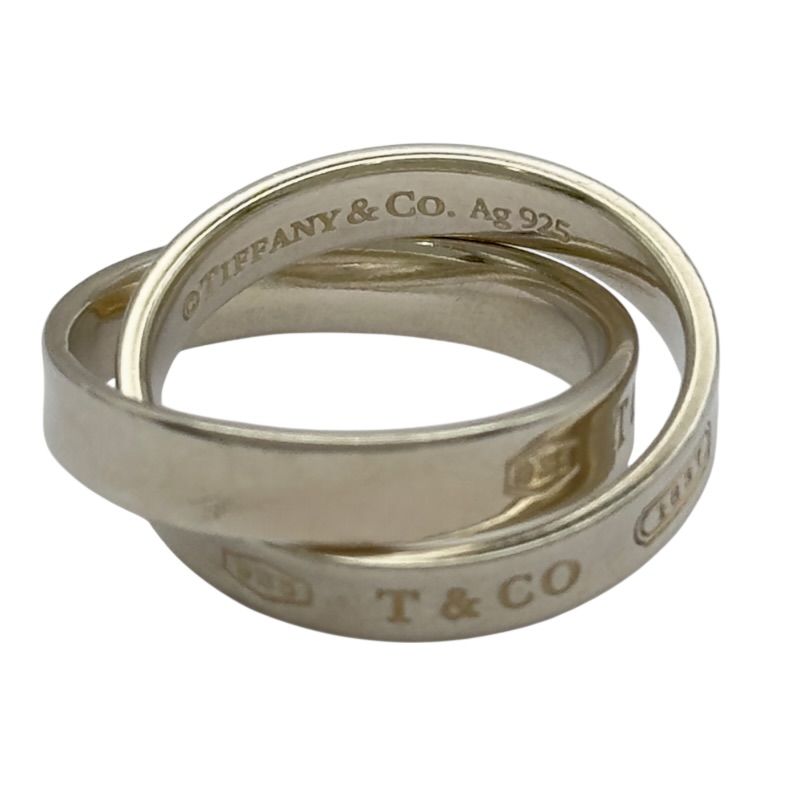 ティファニー TIFFANY＆CO 1837ダブルリング シルバー 925 ジュエリー