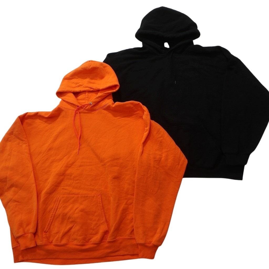 古着卸 まとめ売り 無地 パーカー スウェット 8枚セット (メンズ L /XL