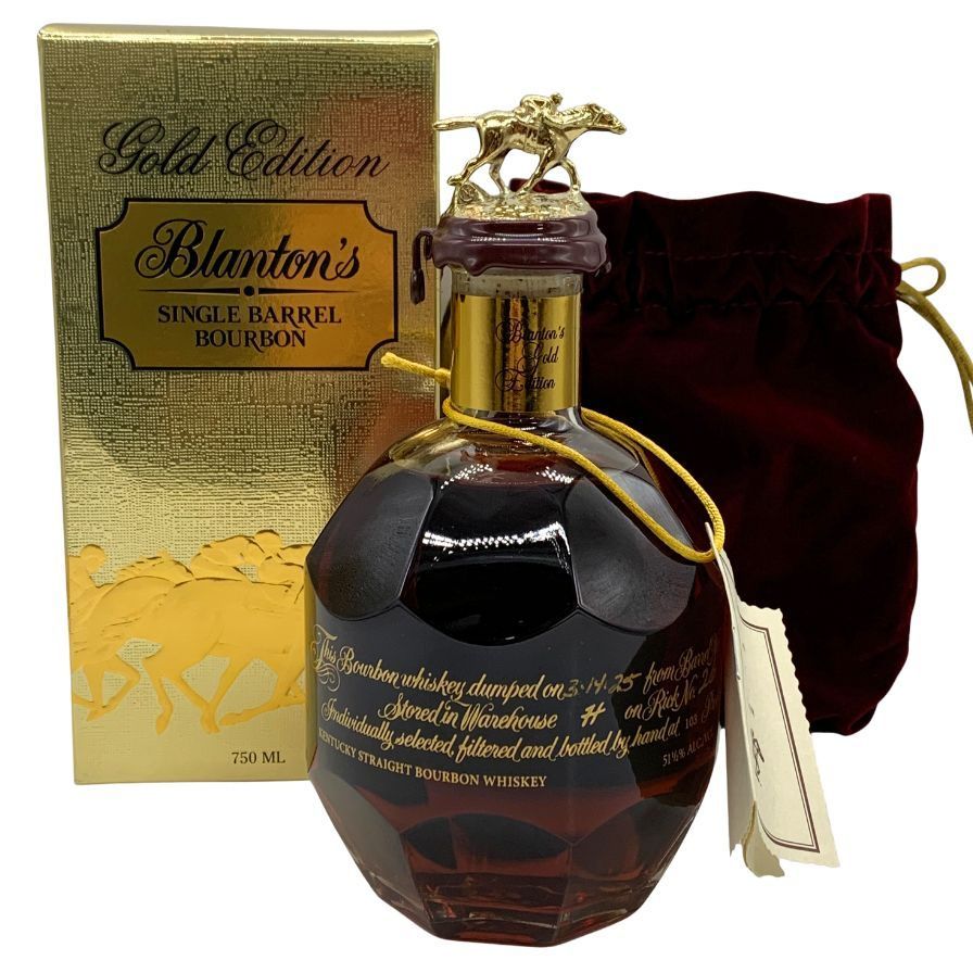 ブラントン ゴールド 2025 バーボン 750ml 未開栓 - メルカリ