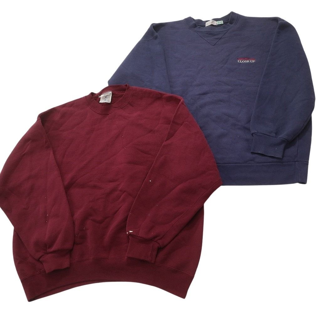 古着卸 まとめ売り USA製 スウェット 8枚セット (メンズ XL ) 前V ワン
