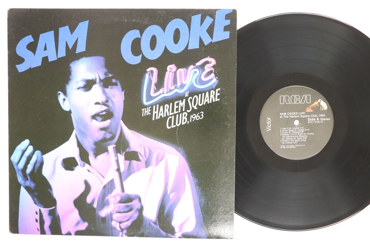 LP Sam Cooke Live At The Harlem Square Club 1963 RCA VICTOR |00260