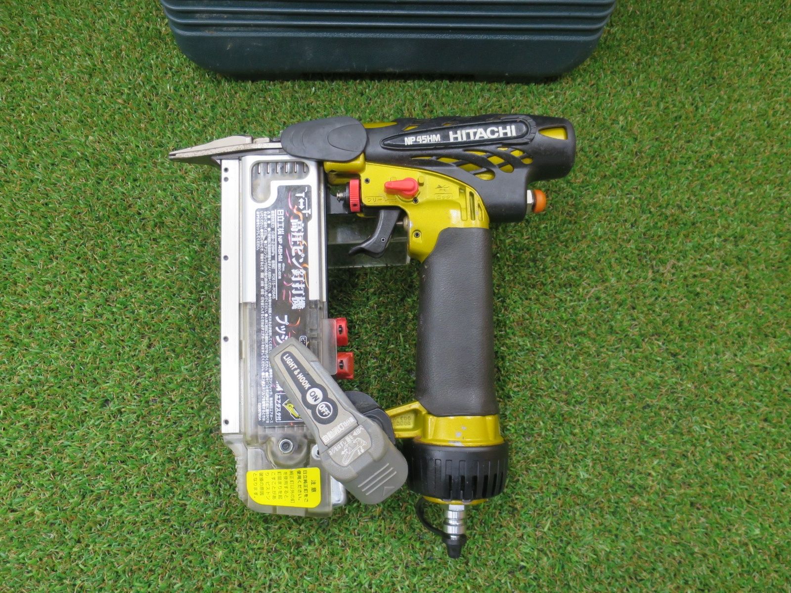 日立 HITACHI 高圧 ピンネイラ 釘打ち機 NP 45 HM