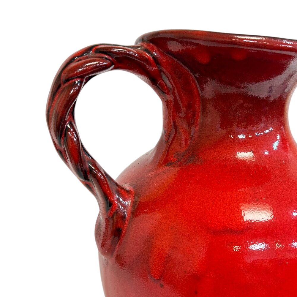 赤い陶器製花瓶　花立て　フラワーベース　骨董品 Amazon.co.jp: フラワーベース 大きめ 白 花器 花瓶 陶器 シンプル