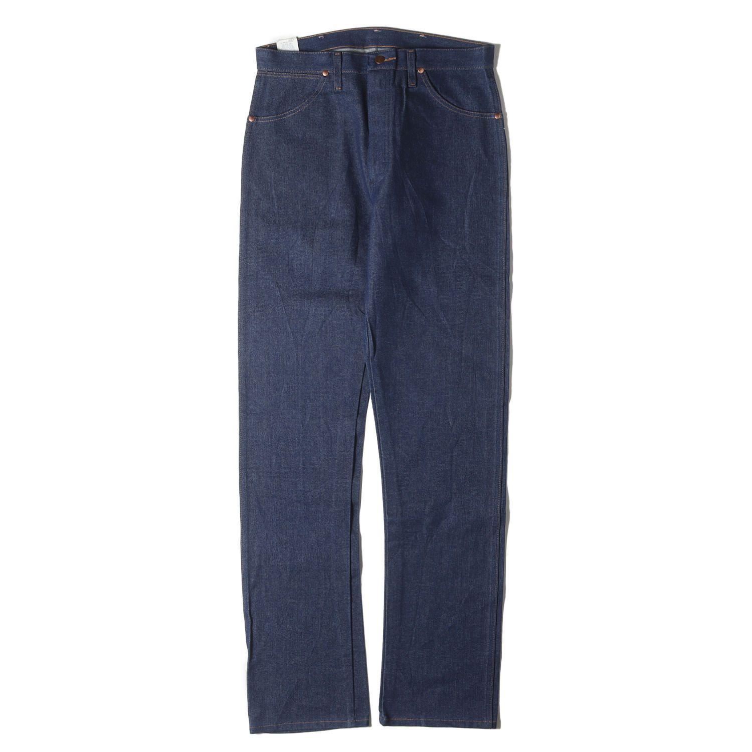 Wrangler ラングラー パンツ インディゴ サイズ:W33×L36 | 希少 デッドストック | 90s 13MWZ カウボーイカット デニムパンツ | メキシコ製 | 90年代 ヴィンテージ 古着 | ボトムス ジーンズ ジーパン【メンズ】【中古】 Wrangler ラングラー パンツ インディゴ サイズ:W33×L36 | 希少 デッド