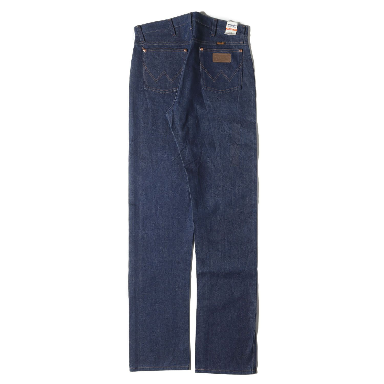 Wrangler ラングラー パンツ インディゴ サイズ:W33×L36 | 希少 デッドストック | 90s 13MWZ カウボーイカット デニムパンツ | メキシコ製 | 90年代 ヴィンテージ 古着 | ボトムス ジーンズ ジーパン【メンズ】【中古】 Wrangler ラングラー パンツ インディゴ サイズ:W33×L36 | 希少 デッド