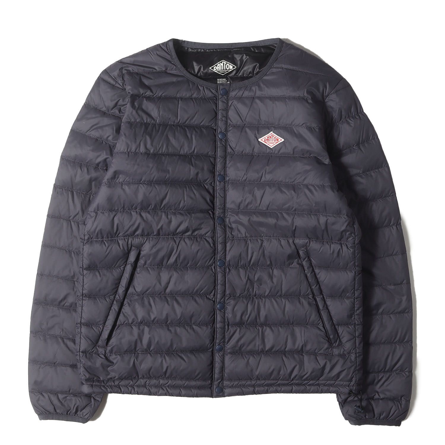 DANTON ダントン ジャケット ネイビー 紺 サイズ:38 | ワンポイント