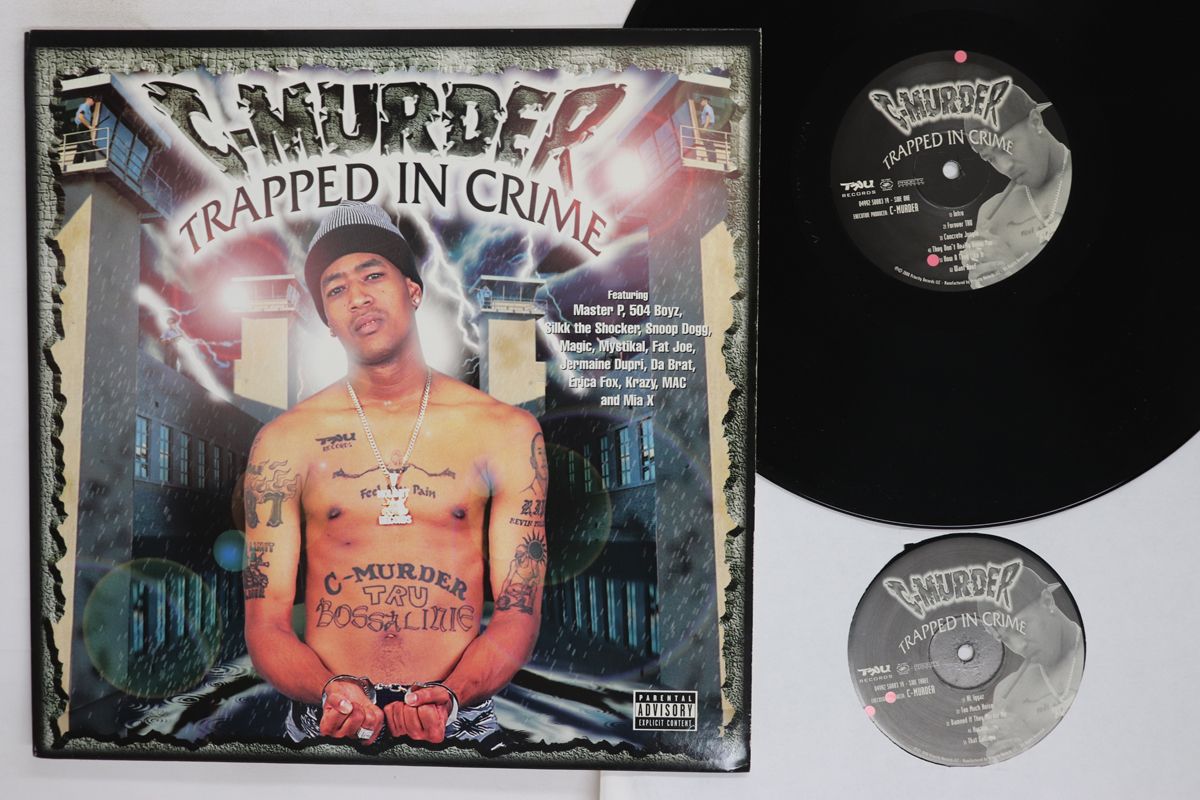 2 discs LP C-Murder Trapped In Crime P 150083 |00500