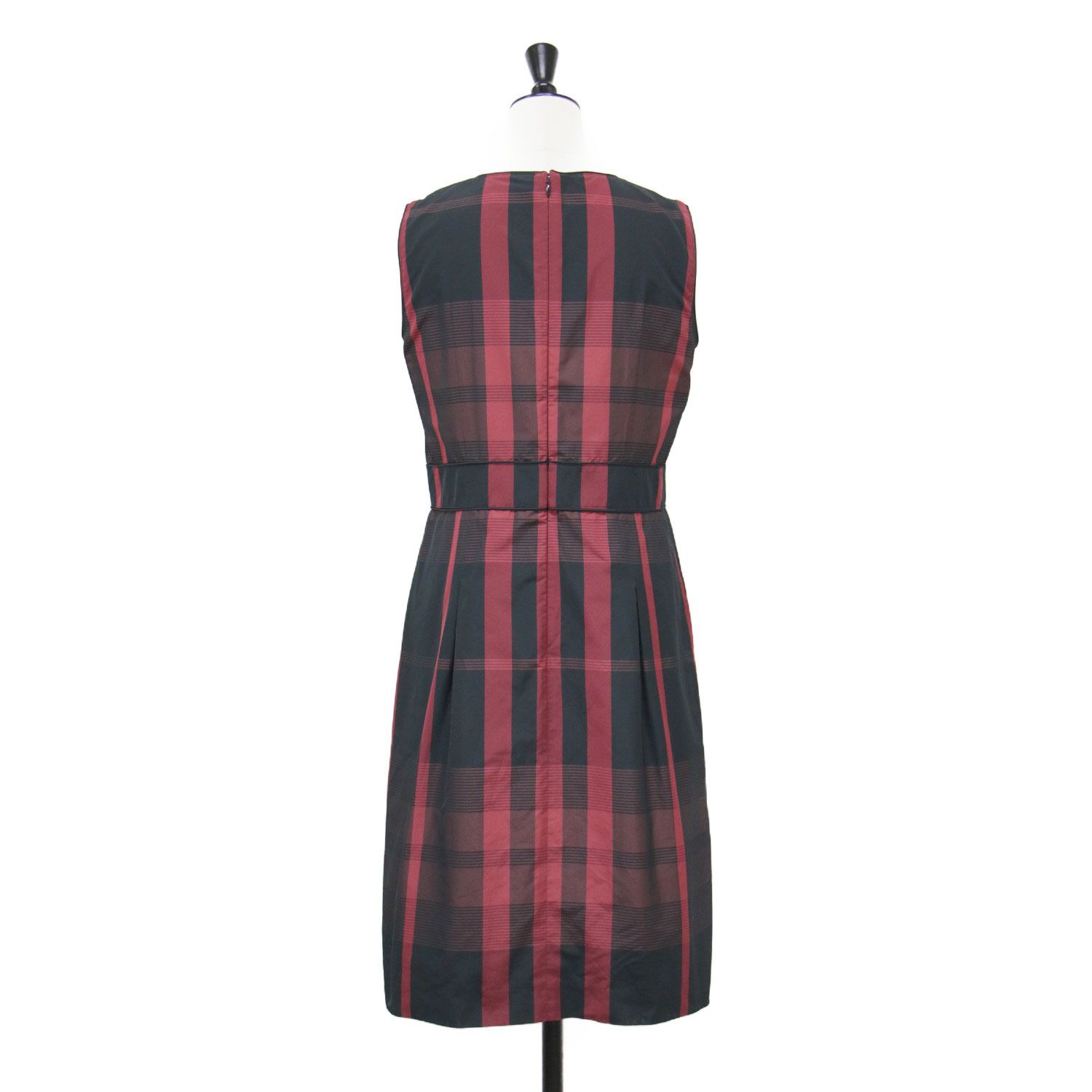 コリーン様【新品タグ付き】BURBERRY LONDON ワンピース 38 BURBERRY LONDON バーバリー ロンドン ワンピース ブラック レッド