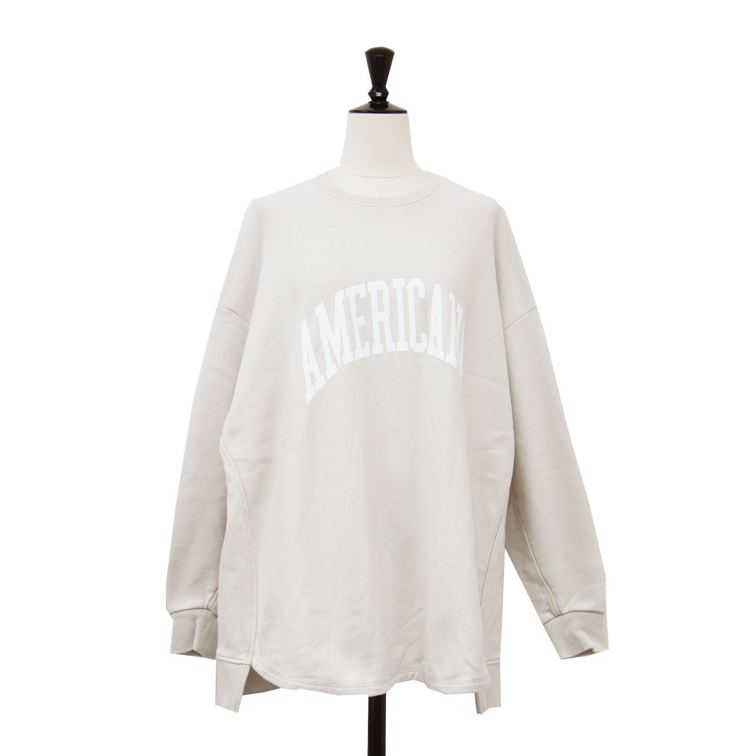 MICA&DEAL マイカアンドディール スウェット ライトグレー サイズ:FREE