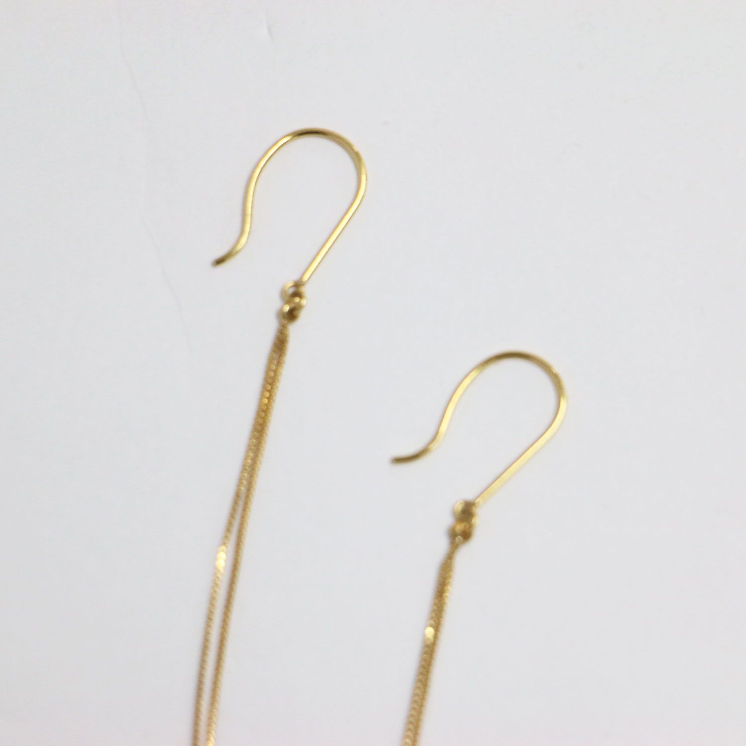 美品】GIGI ジジ ピアス | K18 チェーン ピアス | SOPHISTICATED