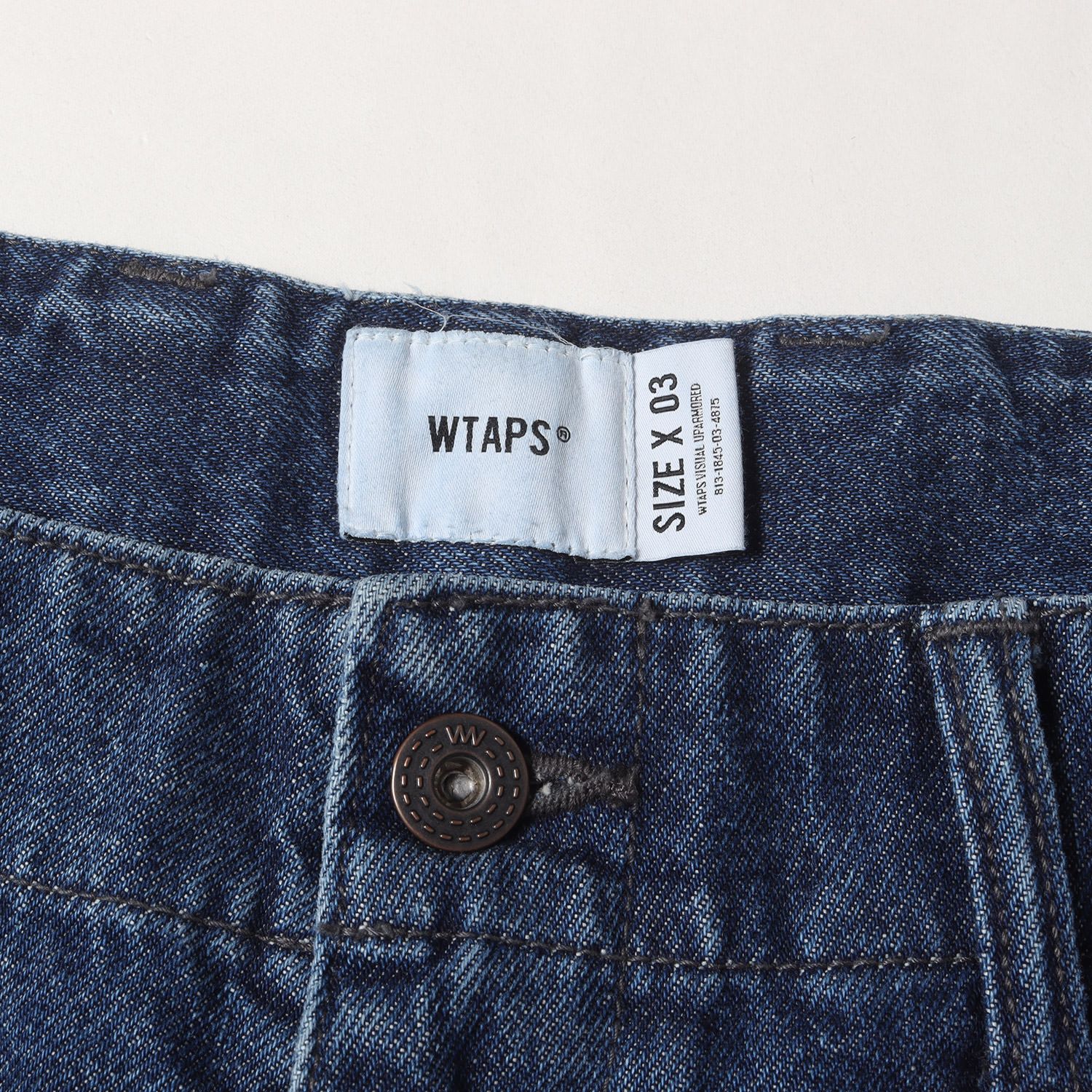 美品】WTAPS ダブルタップス パンツ インディゴ サイズ:L | 25AW 