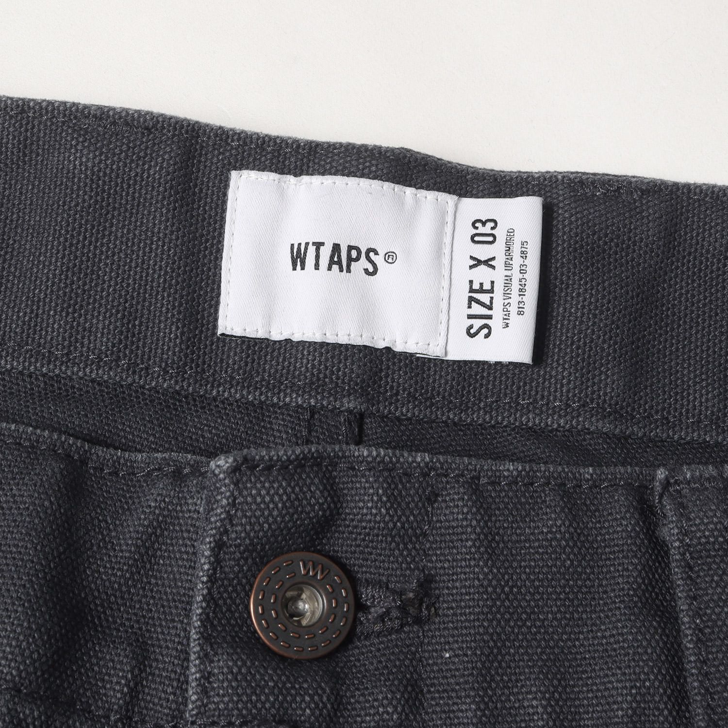 美品】WTAPS ダブルタップス パンツ チャコール サイズ:L | 25AW