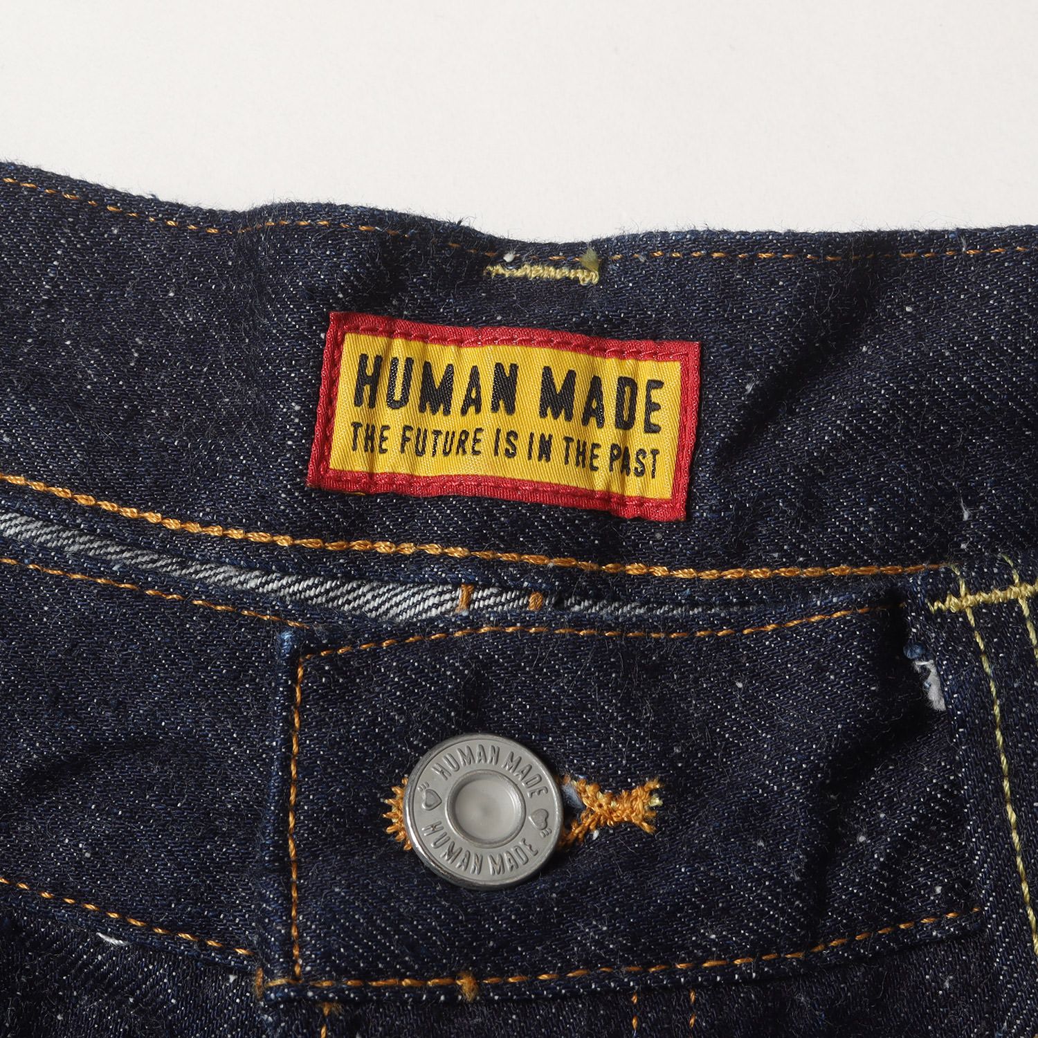 新品】HUMAN MADE ヒューマンメイド パンツ インディゴ サイズ:32